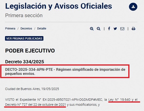  Decreto de Nación habilita a las empresas a vender a nivel minorista al continente.