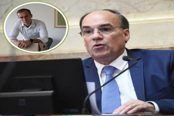 Blanco repudia los actos intimidatorios contra el periodista Hugo Alconada Mon.