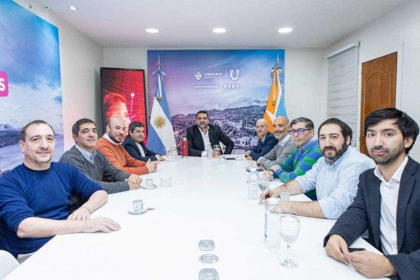 Vuoto se reunió con las nuevas autoridades de las Universidad Nacional de Tierra del Fuego