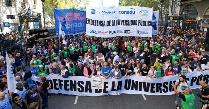 Paro total en universidades nacionales: Gremios suman apoyos y prometen lucha contra el gobierno de Milei