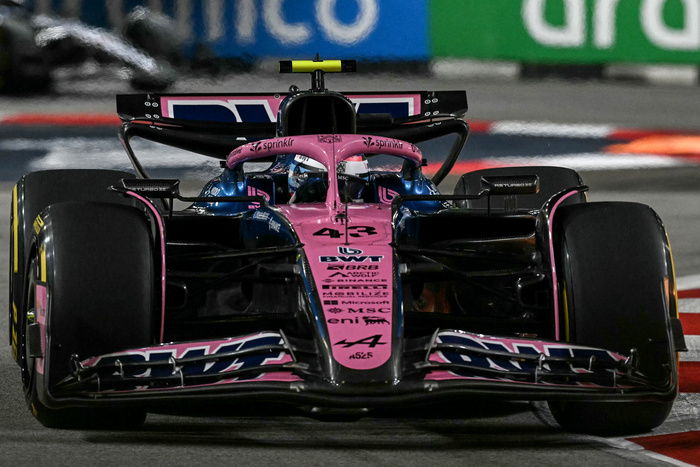  Fórmula 1: Colapinto quedó eliminado en la Q1 y largará 16° en el GP de Singapur