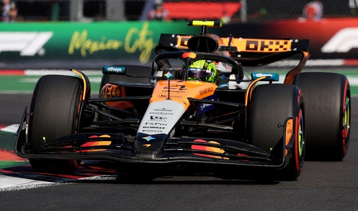 Así quedó la parrilla de salida para el GP de México.