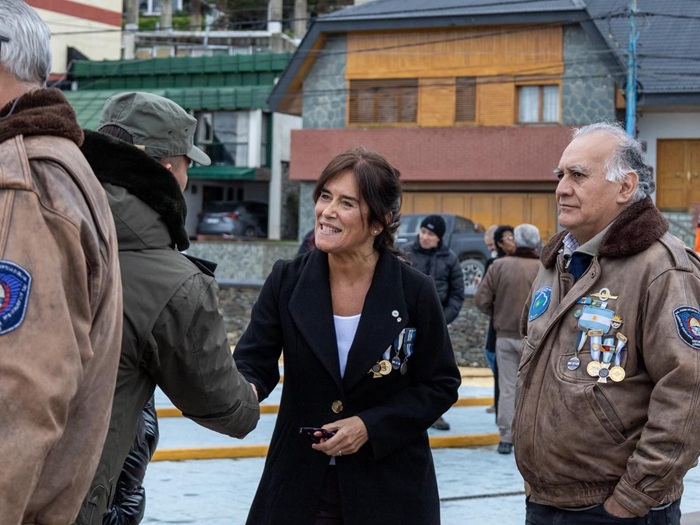 Ushuaia conmemoró por primera vez el Día de las Veteranas de Guerra de Malvinas. 
