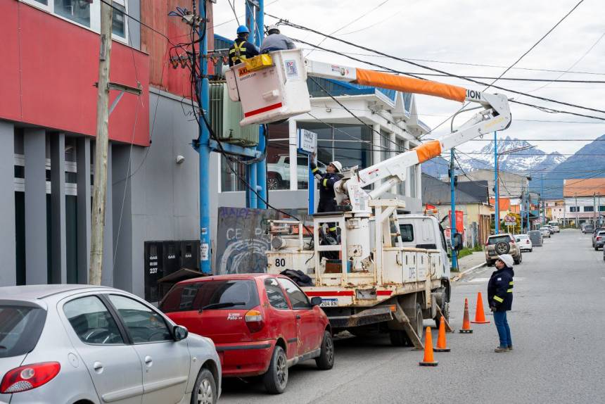 Ushuaia: Se extiende el corte programado por trabajos en la nueva subestación del IPES