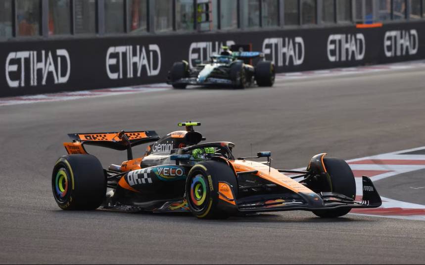 Lando Norris se consagró campeón de la Fórmula 1 tras ser tercero en el GP de Abu Dhabi: Colapinto terminó en el último puesto.