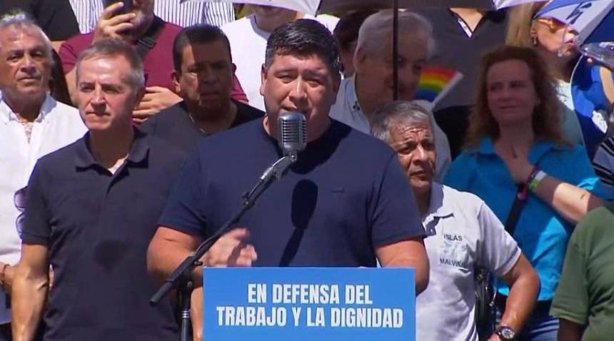 La CGT ganó centralidad en la disputa política y anticipó un paro nacional si avanza la reforma laboral