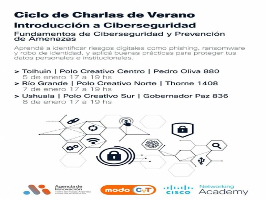 La Provincia Lanza un Ciclo de Charlas Gratuitas para Formarse en Ciberseguridad