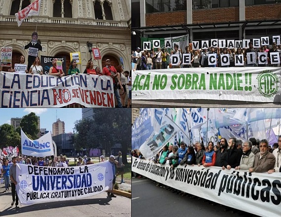  El Senado de la Nación aprobó el desfinanciamiento en educación, ciencia y técnica