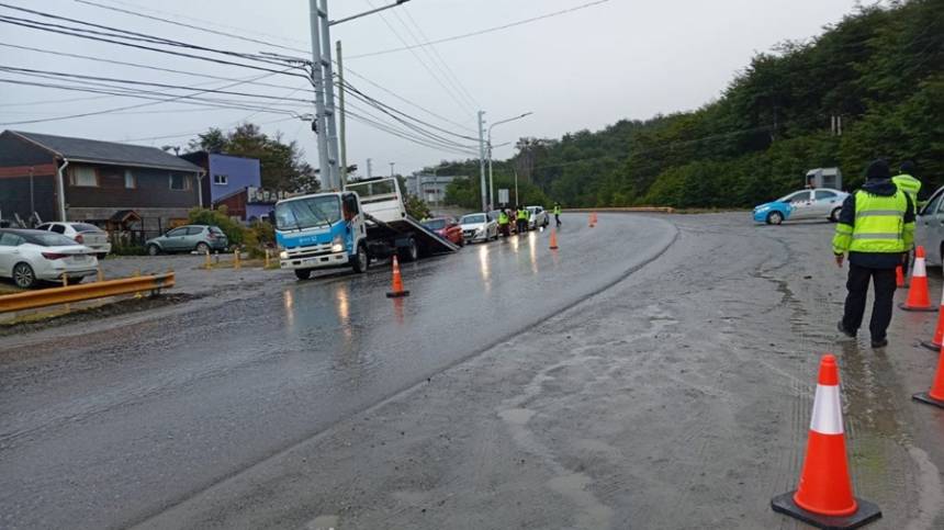 Controles de transito ante la madrugada de Año Nuevo