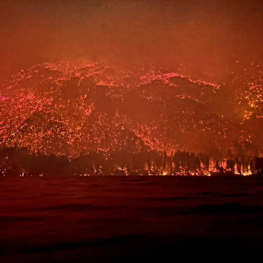 El Fuego no da tregua mas de 2 mil hectáreas de bosque y vegetación se consumuerion ya en Chubut 