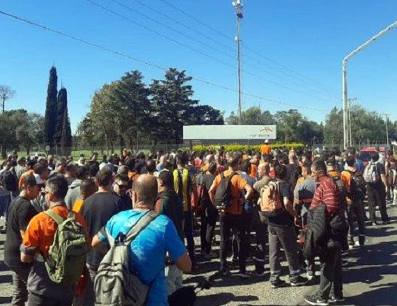  Paro total de actividades en la planta ACINDAR