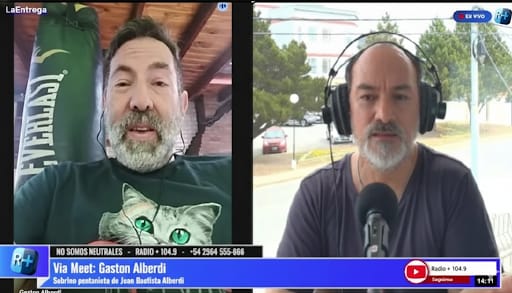 Alberdi propone a Melella para presidente en “No Somos Neutrales” de Radio + 104.9