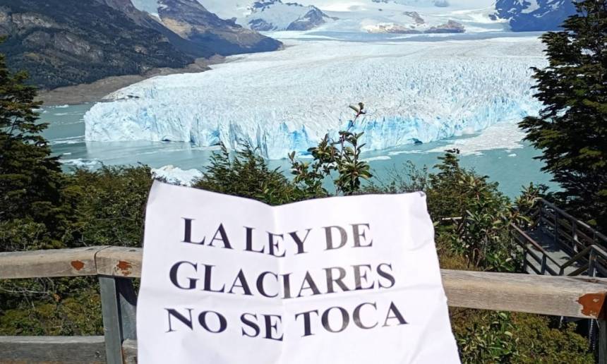 Abogados de todo el país rechazan cambios en la Ley de Glaciares