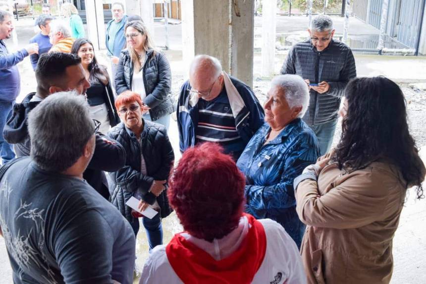 La Municipalidad de Ushuaia y el Grupo Newsan reactivan la obra de la residencia de adultos mayores