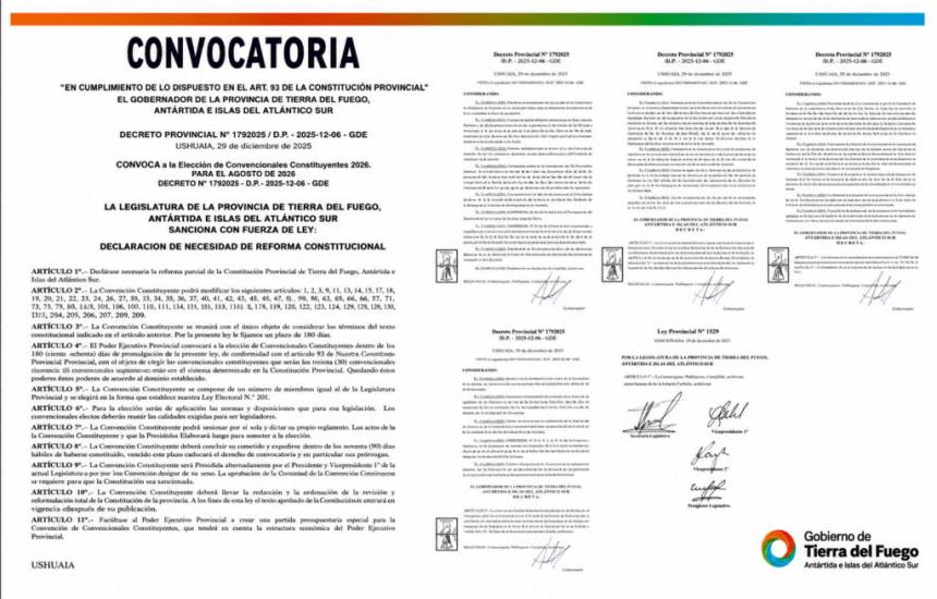 Fondos públicos a la deriva: El Gobierno provincial sostiene la pauta oficial de una reforma constitucional que ya fue derogada.