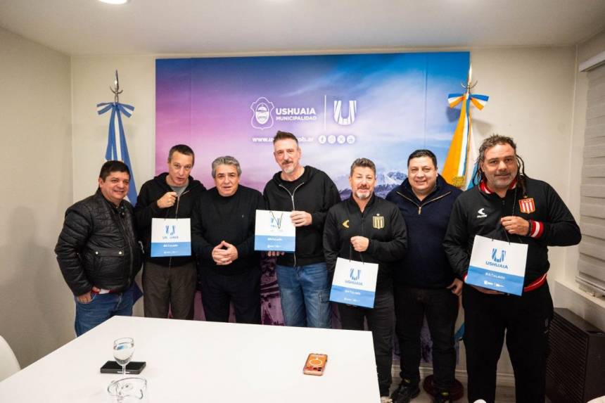 Ushuaia proyecta un convenio con Estudiantes de La Plata para capacitar a clubes locales