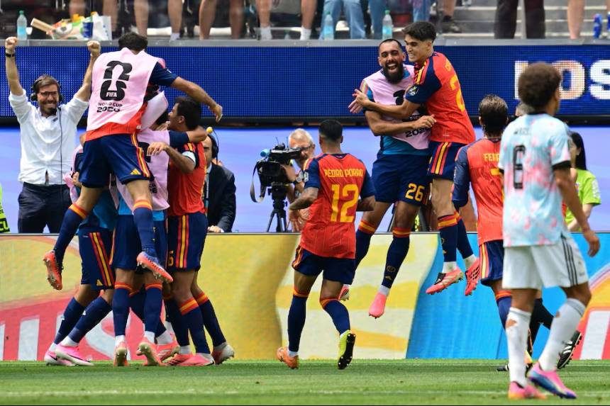 España venció a Bélgica sobre el final y jugará las semifinales del Mundial 2026 contra Francia.