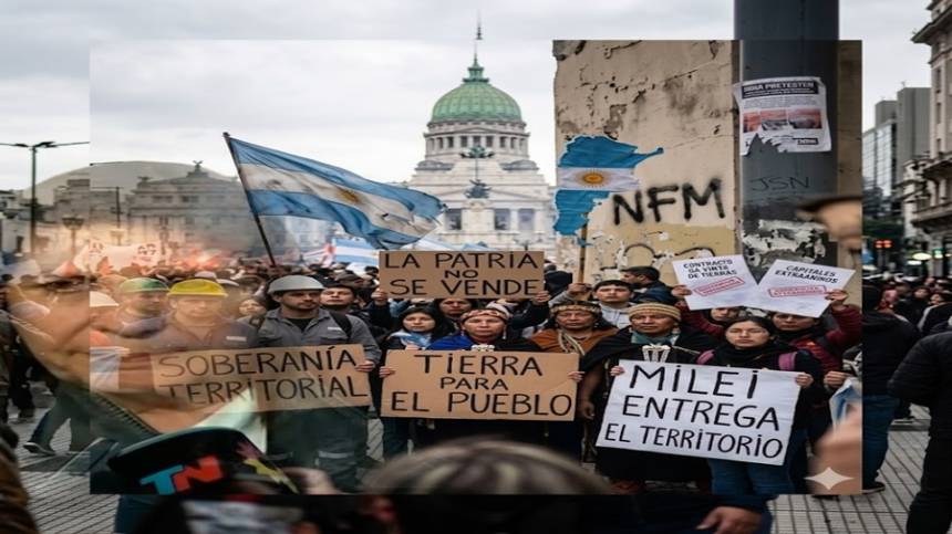  Bullrich buscó culpables: el Mundial, Adorni y Malvinas para explicar la caída de la ley de propiedad privada