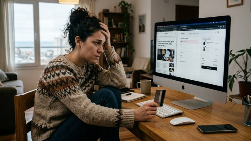  Caen las ventas online en el primer semestre de 2026: datos de CACE desmienten al Gobierno