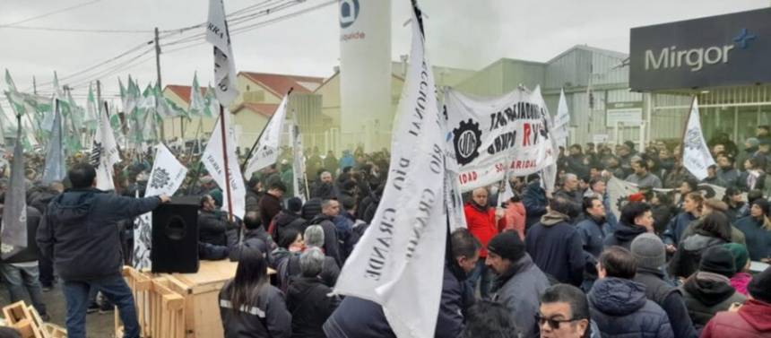 Conflicto en Mirgor: la UOM mostró músculo sindical en Río Grande y advierte con profundizar las medidas tras la conciliación