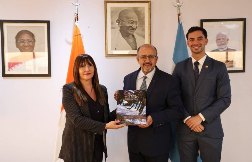 Tierra del Fuego busca inversiones en India, tecnología coreana y mercados en Medio Oriente
