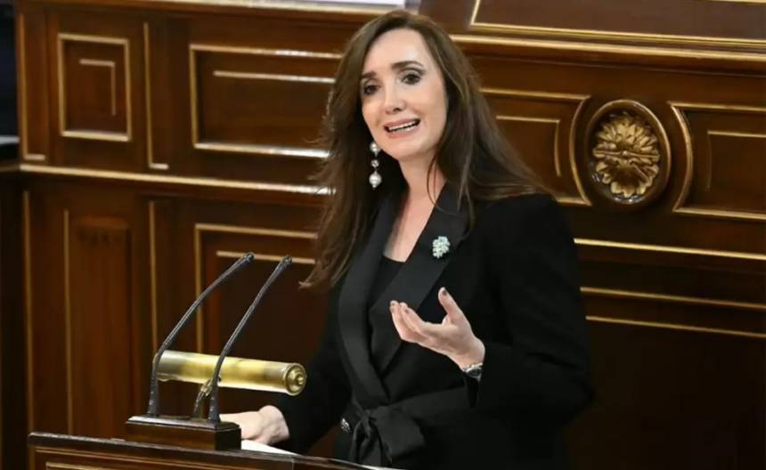 Villarruel marcó distancias con el perfil económico de Milei durante su presentación en Madrid