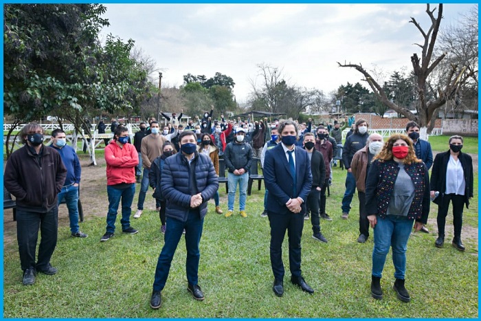 Santiago Cafiero: «Para los problemas sistémicos la solución es siempre comunitaria y de trabajo conjunto»