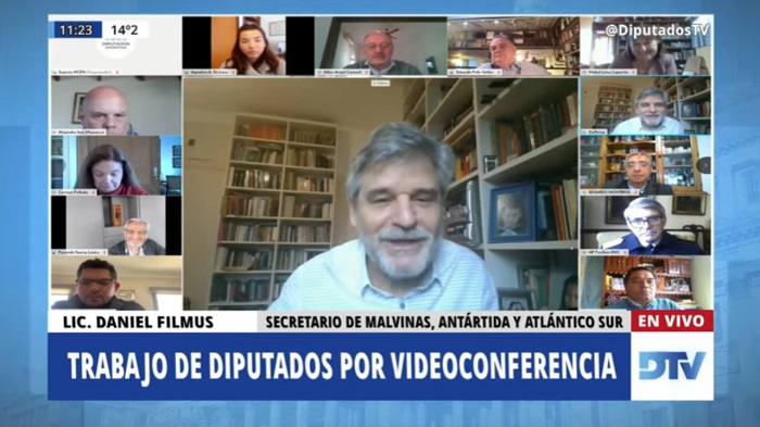  Ministerio de Relaciones Exteriores, Comercio Internacional y Culto, es presidida por el Lic. Daniel Filmus,