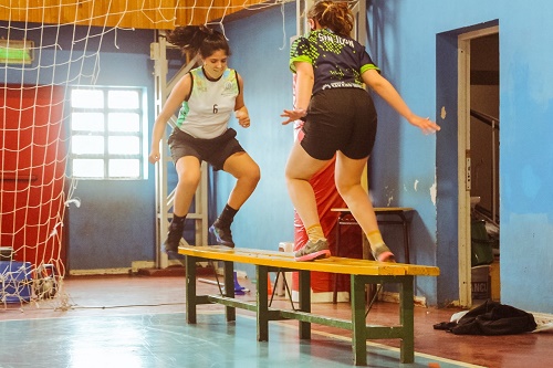 El preseleccionado de básquetbol femenino completó su séptimo entrenamiento 