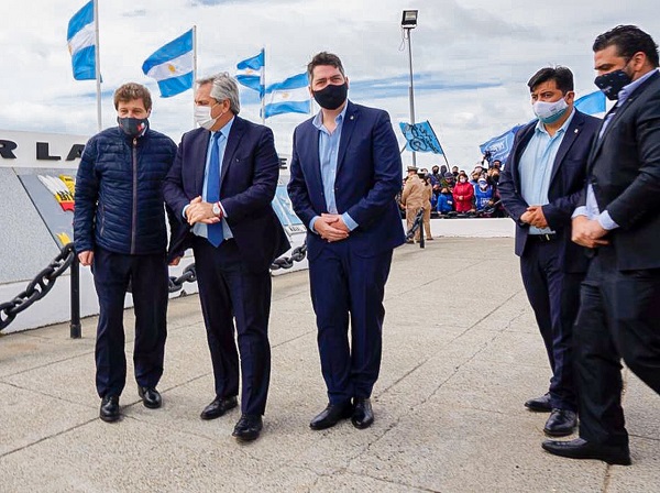 Melella : «Recibir al Presidente en Rio Grande , Tierra de Malvinas , es algo muy especial para todos los Fueguinos»