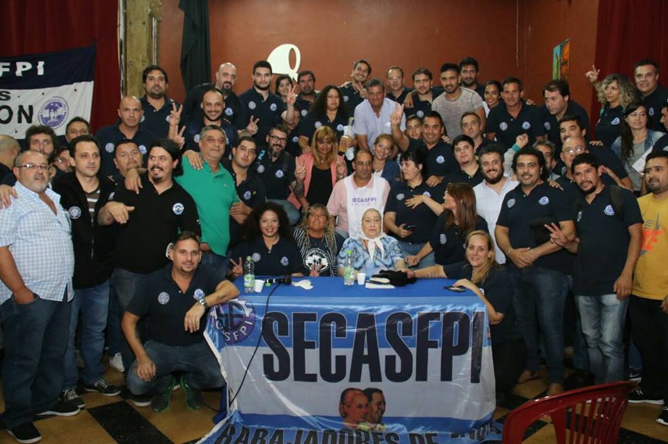 En la semana de la Memoria el Secasfpi dice presente junto a las Madres de Plaza de Mayo