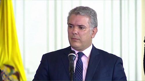 Duque volvió este martes a Cali para hablar con las autoridades locales