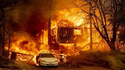 Los Incendios de Greenville, en California, EEUU, son solo una muestra de las consecuencias que derivan del cambio climático.