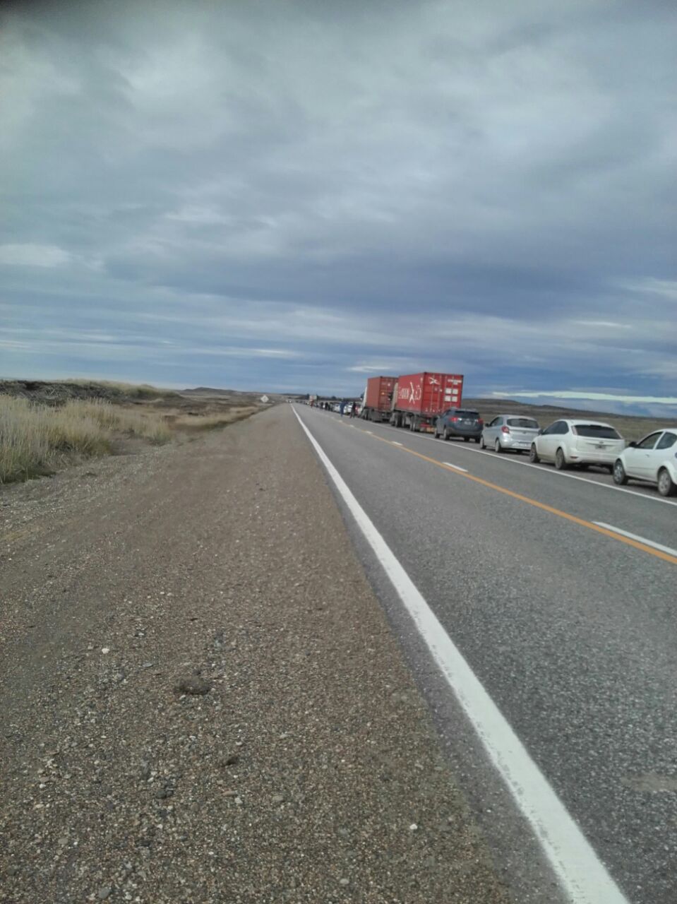 Durante 40 minutos estuvo cortada la ruta por el peritaje cientifico de la policia tras el accidente