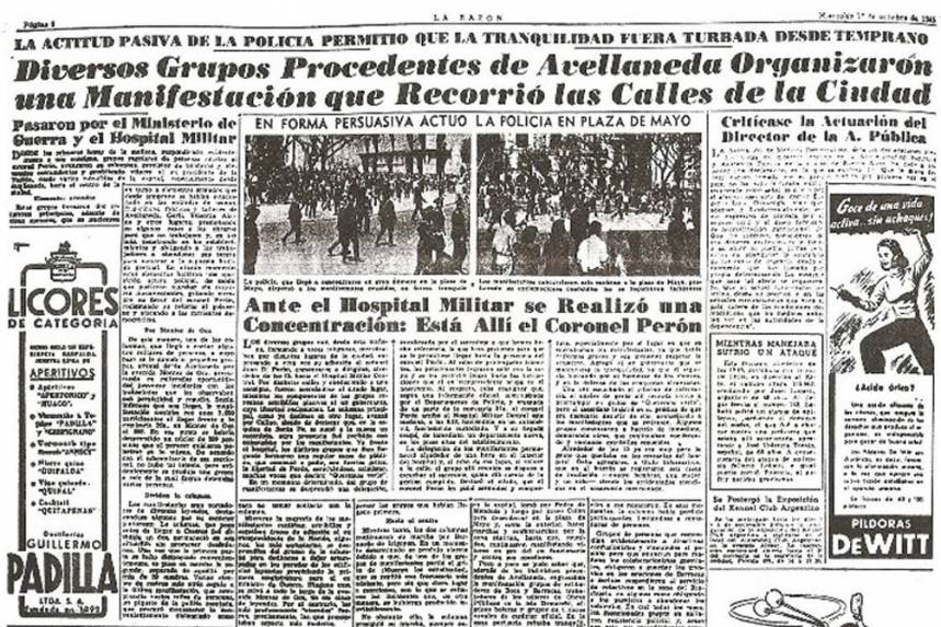 Nace la Justicia Social hace 76 años el día que el pueblo colmó la Plaza de Mayo y cambió la historia argentina