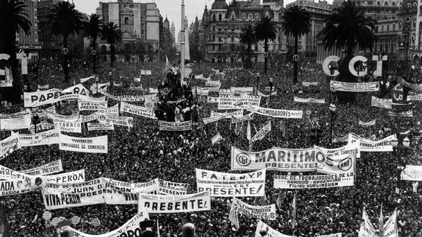 Nace la Justicia Social hace 76 años el día que el pueblo colmó la Plaza de Mayo y cambió la historia argentina