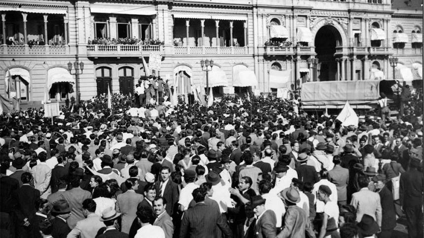 Nace la Justicia Social hace 76 años el día que el pueblo colmó la Plaza de Mayo y cambió la historia argentina