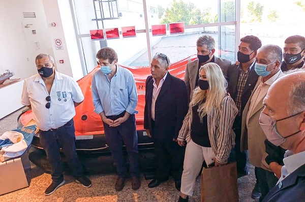 El Gobernador Melella participo del acto por la Soberanía Nacional en el museo de Malvinas