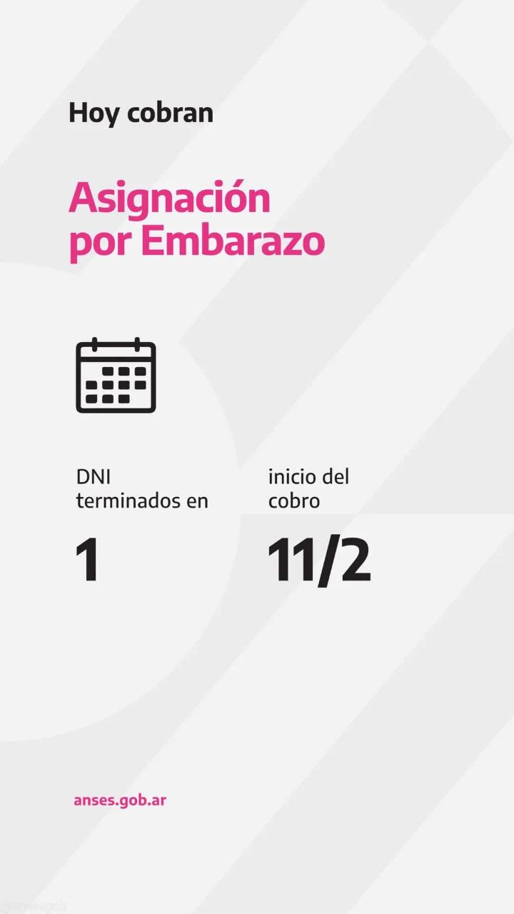 CALENDARIOS DE PAGOS ANSES 11 DE FEBRERO