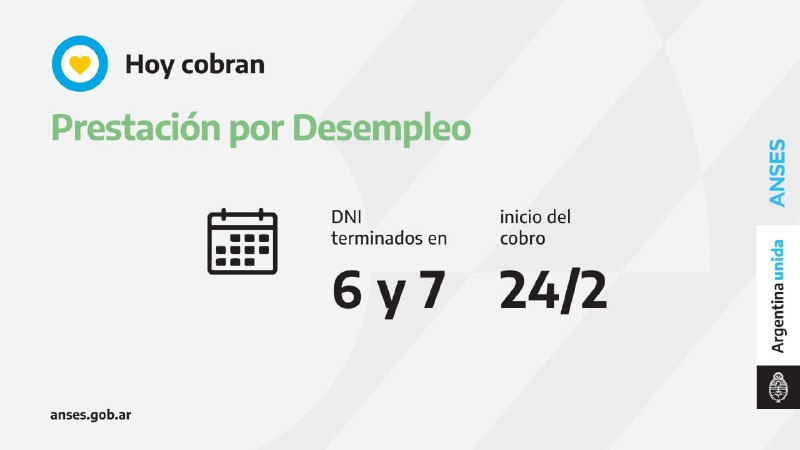 Calendario de pagos de ANSES 24 de febrero