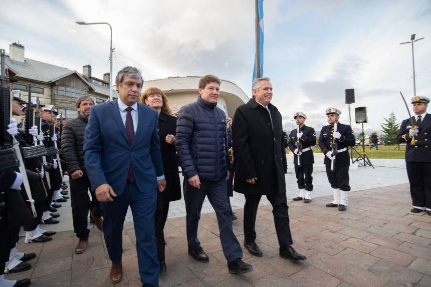 Toda la visita del Presidente Alberto Fernandez a Tierra del Fuego