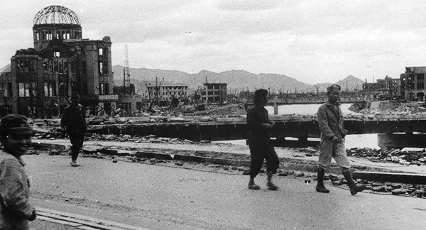 Hiroshima luego del bombardeo. Foto: Archivo.