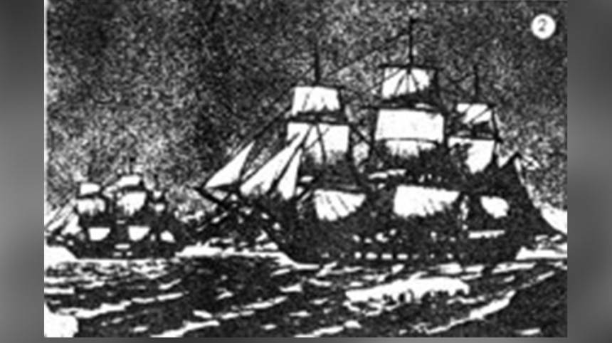 EL 2 DE FEBRERO DE 1824 Parte a Malvinas una expedición autorizada por Buenos Aires