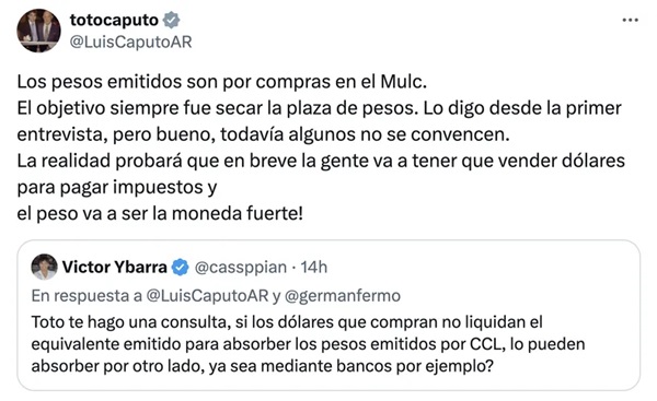 Javier Milei, Toto Caputo y la guerra final contra la clase media