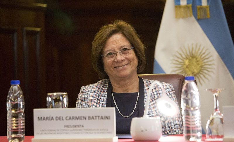 Dra. María del Carmen Battaini encabeza el Superior Tribunal de Justicia de Tierra del Fuego para 2025