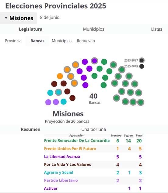 Elecciones Misiones 2025: Carlos Rovira ratificó su poder en un clima de apatía.