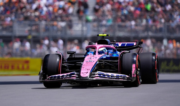 Franco Colapinto en el GP de Canadá. (REUTERS)