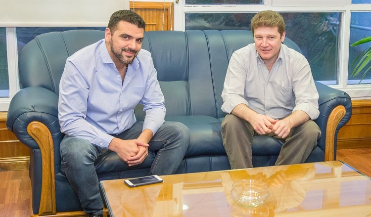 Walter Vuoto y Gustavo Melella sellan unidad política por Tierra del Fuego