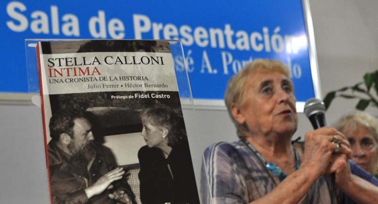 Stella Calloni conoció a Fidel Castro y escribió sobre su figura.