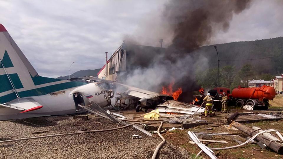   Se estrelló un avión de pasajeros rusoImagen: AFP